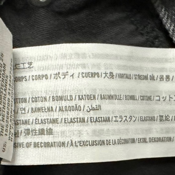 Abercrombie & Fitch Black Floral Embroidered Jeans - Picture 8 of 11